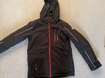 Winter sports: Dare 2b kids ski jacket black Age 11-12