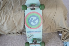 Selling with online payment: 1970s kryptonics foam skate board