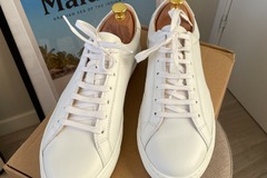 Selling with online payment: [EU] New Suitsupply white leather sneakers, size EU41\US 8