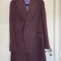 Selling with online payment: [EU] Suitsupply purple cashmere coat, size 38R