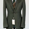 Selling with online payment: [EU] NWT Suitsupply dark green full canvas jacket, size 36R