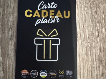 Vente: Carte cadeau Plaisir Sport - Sport 2000 (50€)