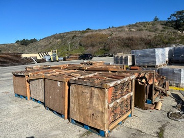 Selling: Reclaimed Red Clay “S” Roofing Tiles