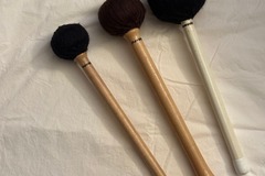 Selling with online payment: Set of 3 Payson Gong Mallets