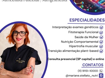 AGENDAR: Nutrição de Precisão | Nutrigenômica, Funcional & Fitoterapia | S