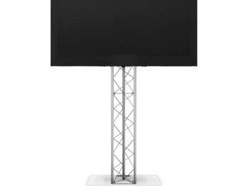 Renting out with online payment: 85" TV Screen on Truss Stand