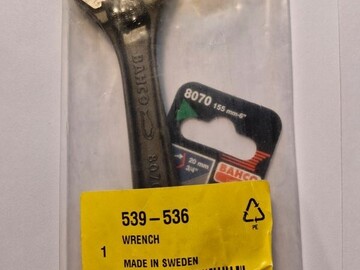 À vendre: Je vends une Clé à molette Bahco 