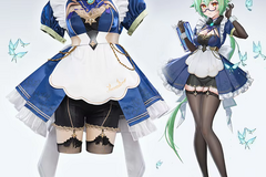 Selling with online payment: Uwowo Sucrose Maid Outfit - Genshin Impact