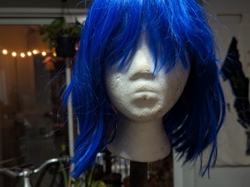 Selling with online payment: Blue wig from Korea - Eiko Carol from FF9