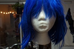 Selling with online payment: Blue wig from Korea - Eiko Carol from FF9