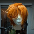 Selling with online payment: Orange Short Wig