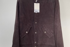 Selling with online payment: [EU] NWT Suitsupply brown suede bomber jacket, size XS/S