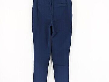 Bulk Lots: Stretch Icon Pants Petite 24/7 by Isaac Mizrahi Live-(Cadet Navy)