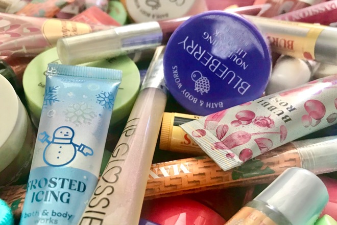 90 Lip products B&BW Victoria's Secret