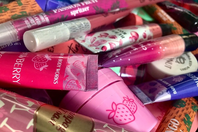 90 Lip products B&BW Victoria's Secret