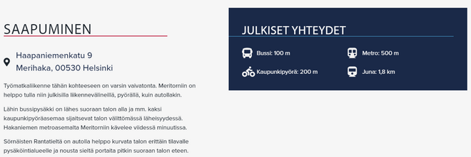 OMIA Työhuoneita Merihaka alk. 220€ / kk. Meritorni