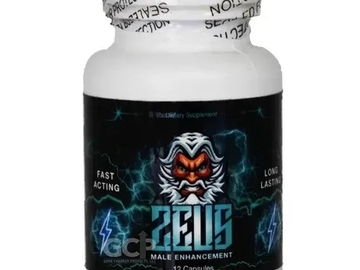 Bulk Lots: Zeus 1800 Sexual Enhancer - 12 Capsule Bottle - Our Best Seller