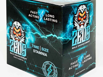 Bulk Lots: Zeus 1800 Sexual Enhancer - 2 Boxes of 25 1 Caps packet = 50 caps