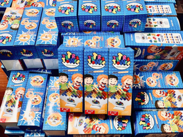 Bulk Lots:  140 Pcs Tetra Tower Balance Blocks Game for Adult & Kids