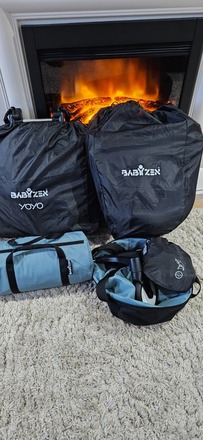 Babyzen yoyo2 with newborn and 6 months+ attachments 