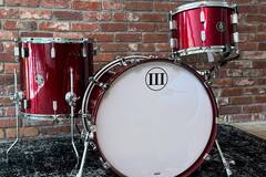 Selling with online payment: WFLIII DRUMS - New In Stock - 22 / 13 / 16 - Burgundy Sparkle 