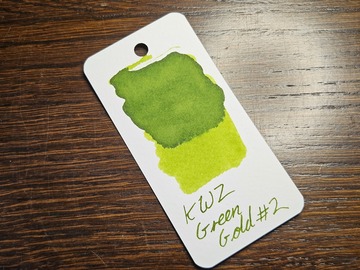 Selling: KWZ Green Gold #2 Ink Sample 5ml 