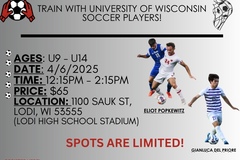 Clinics: Lodi SC University of Wisconsin Men's Soccer Clinic