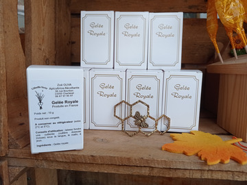 Les miels : Vente Gelée Royale fraiche direct productrice