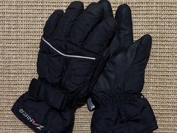 Winter sports: Zanier men's ski black gloves