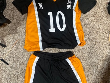 Selling with online payment: Hinata Haikyuu Jersey Cosplay