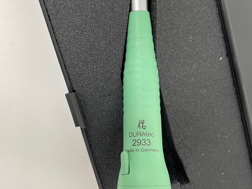 Nieuwe apparatuur: 2x KaVo Duratec polijsthoekstuk, per stuk 250,00