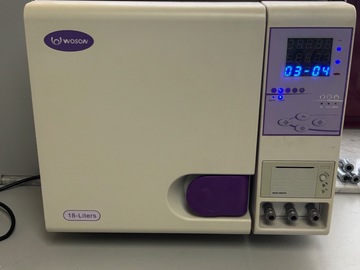 Gebruikte apparatuur: Woson sterilisator
