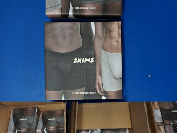 Bulk Lots: 76 SETS = 228pc Mens SKIMS Underwear M & XL 