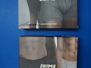 Bulk Lots: 53 SETS = 159pc Mens SKIMS Underwear M 5" & L 3"