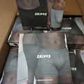 Bulk Lots: 54 SETS = 162pc Mens SKIMS Underwear XL BLACK + M Multi