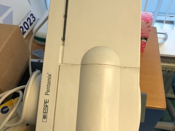 Gebruikte apparatuur: ESPE Pentamix