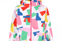 Winter sports: Stella McCartney Color Blocks Logo Ski Jacket in White