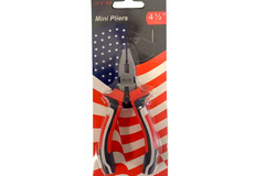 Bulk Lots: 144x Retail Packs 5" Mini Pliers with USA Flag Design