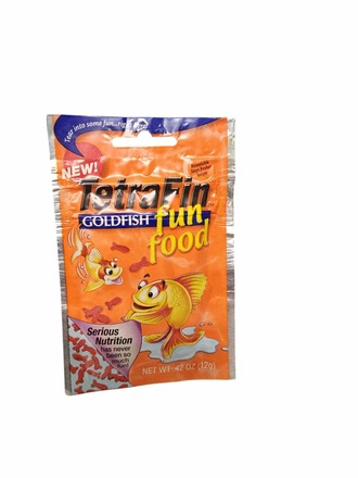 Tetra Fin Goldfish Fun Food Resealable packs 50 count