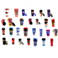 Bulk Lots: 50x Authentic Sports Teams Tumblers Mixed