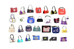 Bulk Lots: 24x Authentic Sports Teams Ladies Bags