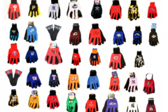 Bulk Lots: 50x Sports Teams Winter/Dress/Work Gloves, Official Gear