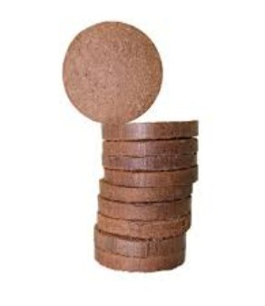 Coconut Fiber Bedding Pucks from Cranberries Hermit Crab