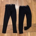 Winter sports: Black legging base layer bundle 