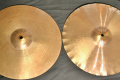 Selling with online payment: 1978 Paiste Black label 2002 14" sound edge hi-hats