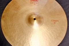 Selling with online payment: 1981 Paiste 2002 red label 16" crash weighs 1090 grams