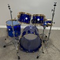Selling with online payment: Navy Blue Acrylic Shell Pack W/Gold Hardware RLNBSASPGH-5P-20