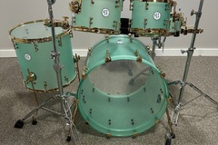Selling with online payment: Frost Coke Bottle Green Acrylic Shell Pack W/Gold Hardware RLFCBG