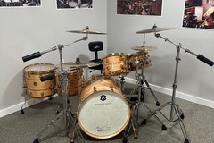 Selling with online payment: SOUNDWAVE MASTER GLORY SOUND MAPLE LOG W/HAND INLAY DRUM KIT GSML
