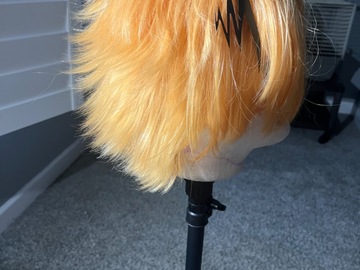Selling with online payment: Denki Kaminari [UNSTYLED] wig ; mha wig